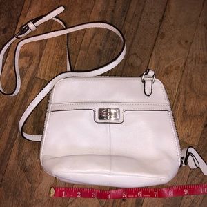 B Makowski white mini bag